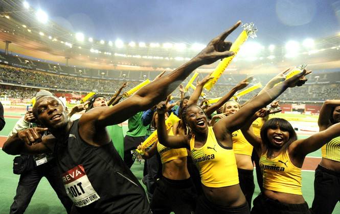 博尔特在牙买加的退役生活,博尔特退役牙买加接力队