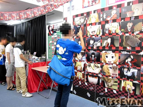 狂赌之渊AnimateOnlyShop举办“构思草图、动画画板展示、摄影区”
