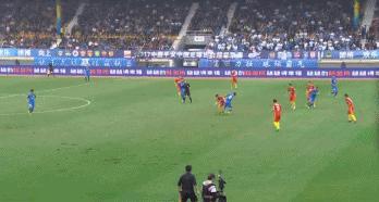 广州富力射手扎哈维,半场战报恒大0-0鲁能