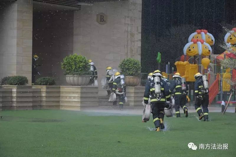 广东大型城市消防灭火救援演练,消防演练拍摄