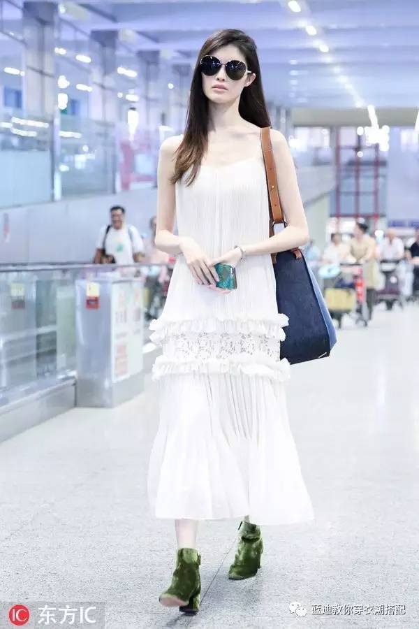 何穗私服韩火火,明星粉色礼服何穗