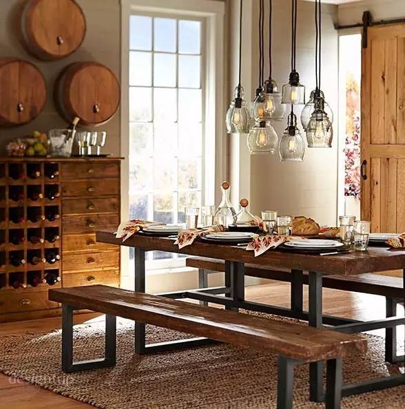 美式乡村风，用色彩为家居减负