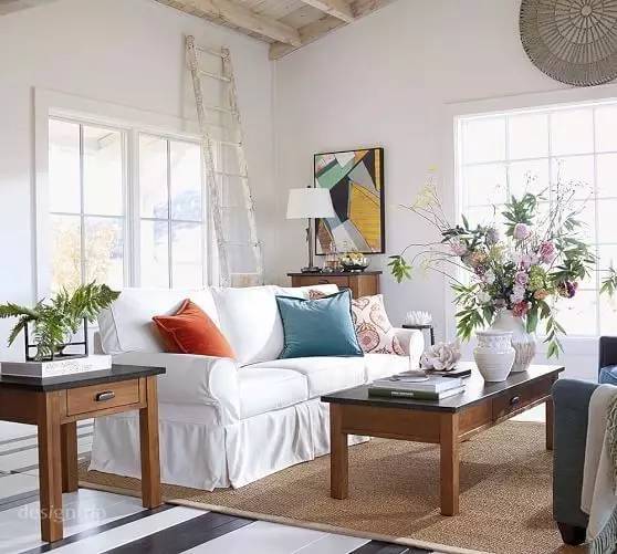 美式乡村风，用色彩为家居减负