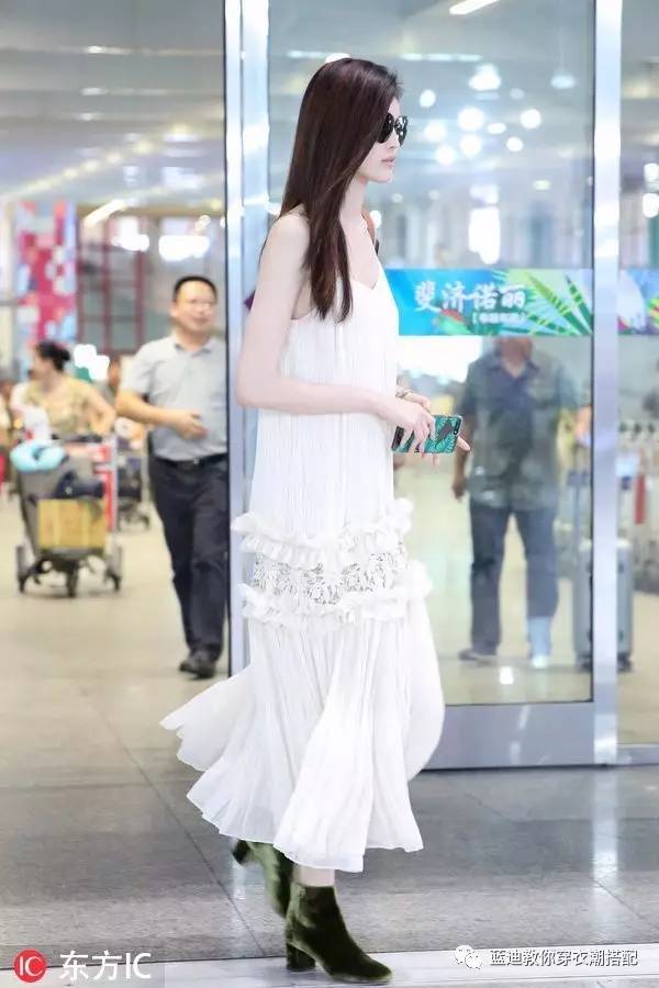 何穗私服韩火火,明星粉色礼服何穗