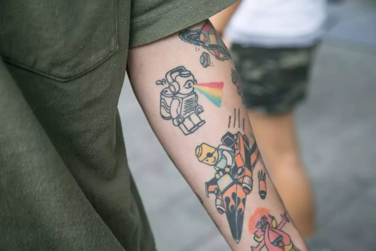 除了最新款最膨胀的球鞋，YOHOOD上这些有型的纹身也谋杀了无数菲林！