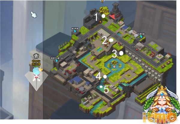 冒险岛2黄金宝箱位置,冒险岛2甜蜜城堡黄金宝箱