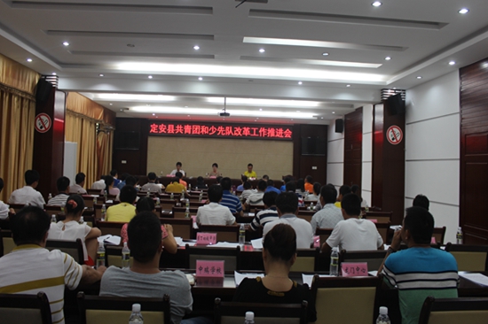 海南定安共青团,共青团少先队改革落实情况