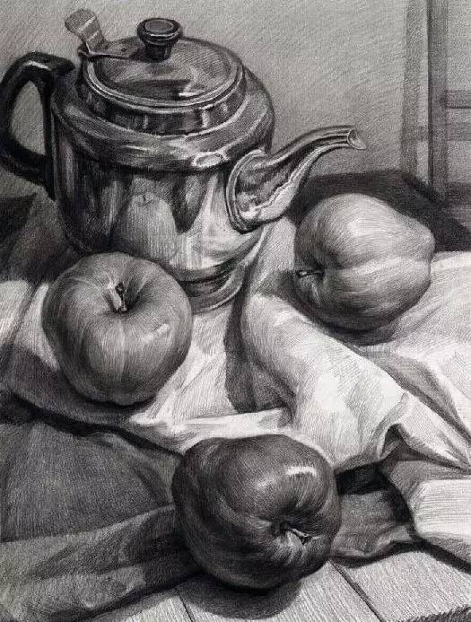 素描静物不会默写,素描不会画光影怎么办