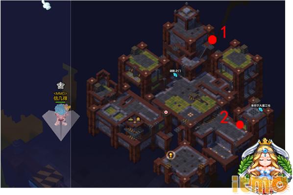 冒险岛2黄金宝箱位置,冒险岛2甜蜜城堡黄金宝箱