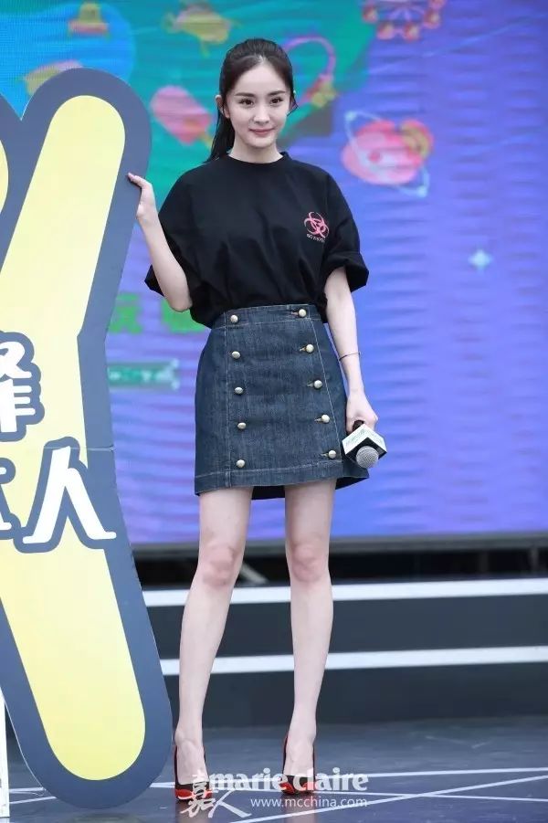 杨幂同款小丑长t恤,杨幂同款t恤阿迪达斯