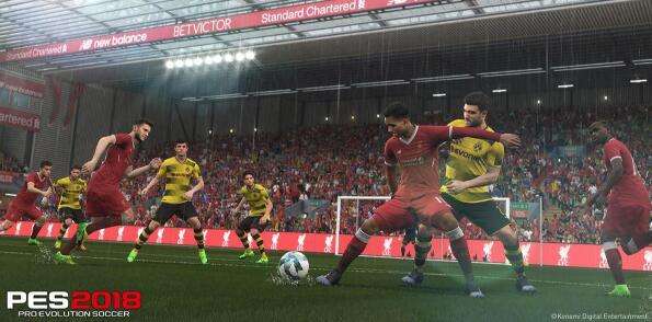 实况足球2018手游试玩,实况足球2018足球游戏视频