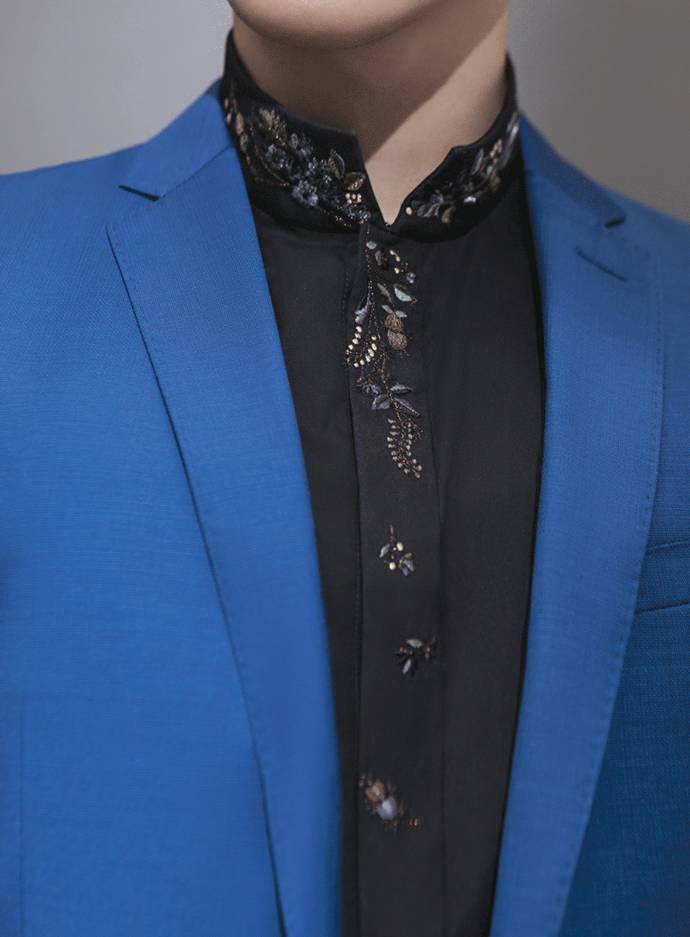 时装大片主视觉,正装写真服装