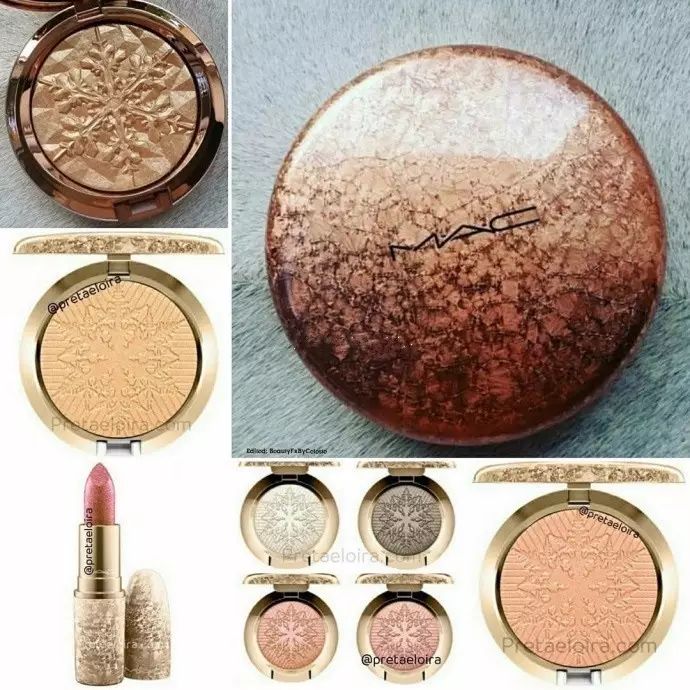 腮红金震惊了手机界？美妆界老司机们却早就开始在圣诞限定上作妖了~