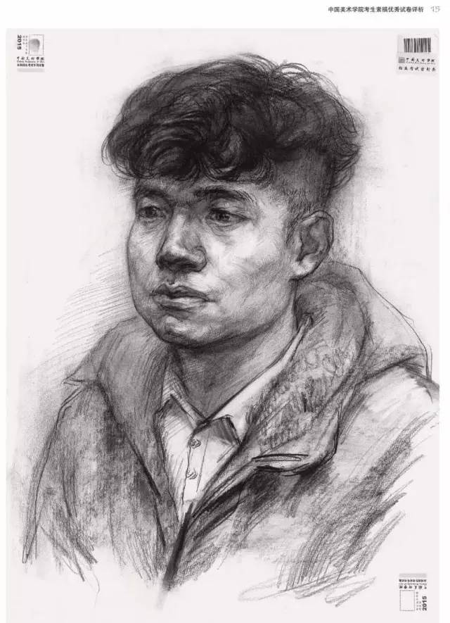 中国美术学院08年素描高分卷,中国美院素描高分卷