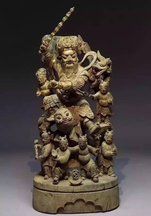古代木刻佛像,中国古代寺庙木雕佛像