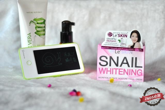 【ZNDS众测】再也不怕熬夜玩手机让乐丝汀蜗牛给你的皮肤做SPA吧！