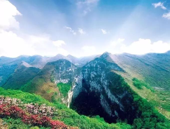 广西的地质奇观,广西喀斯特山里的奇观