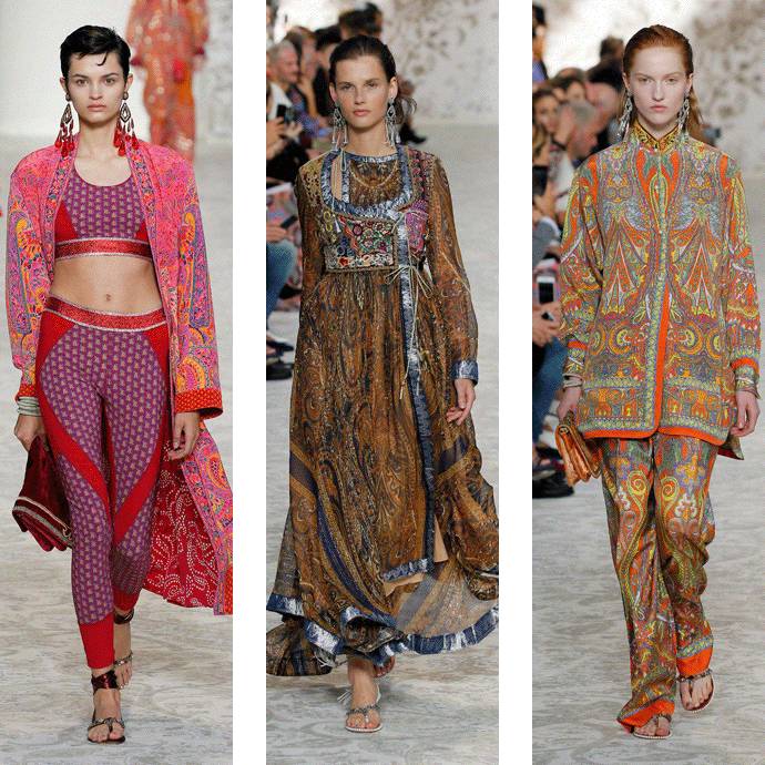 热巴米兰献T台首秀，华丽变身西西里公主｜时装周