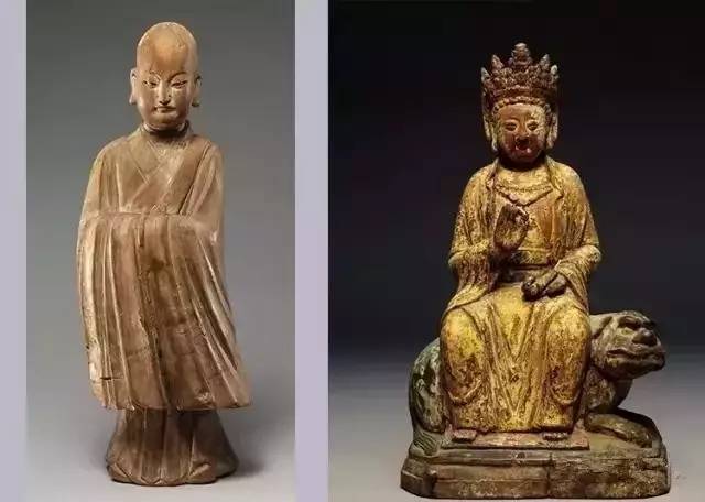 古代木刻佛像,中国古代寺庙木雕佛像
