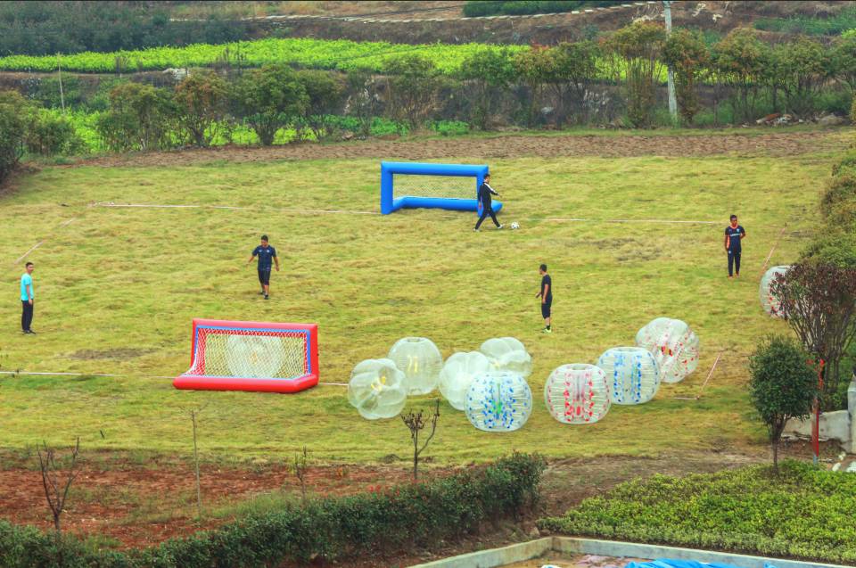 微拍拍｜乡趣“绿之恋”掠影二：草地悠波球欢乐碰碰碰