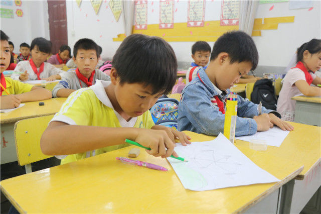 小学生天眼望远镜绘画作品,天眼简笔绘画小学生