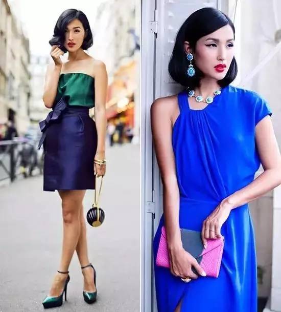 黑皮肤穿衣颜色搭配图,颜色搭配显白才高级