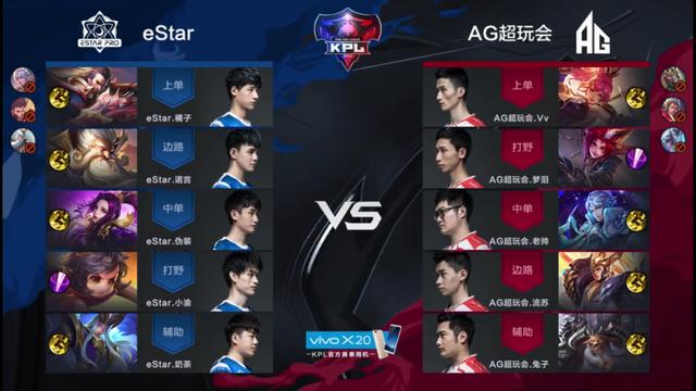 kpl2019年秋季赛agvsestar,2019kpl秋季赛ag打estar第7场