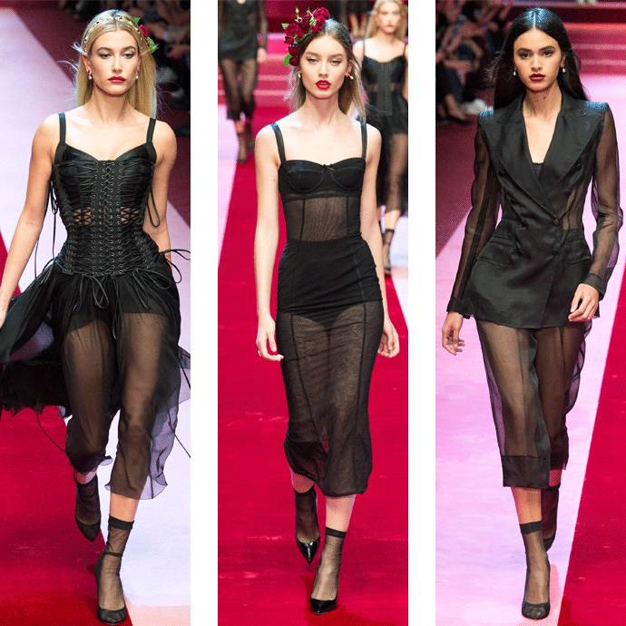 热巴米兰献T台首秀，华丽变身西西里公主｜时装周