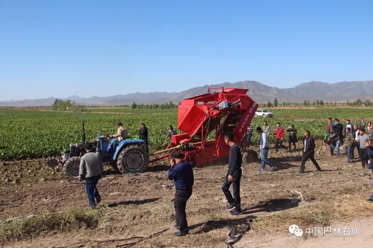 巴林右旗农机推广中心,农机化技术推广现场会在我县召开