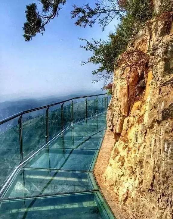 洛阳玻璃栈道一日游,洛阳木桑岭玻璃栈道