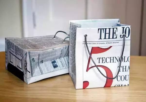 「环保DIY」变废为宝，旧报纸神奇变身环保纸袋！