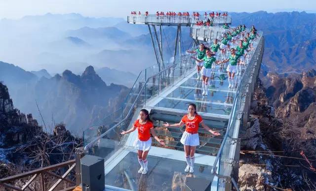 洛阳玻璃栈道一日游,洛阳木桑岭玻璃栈道