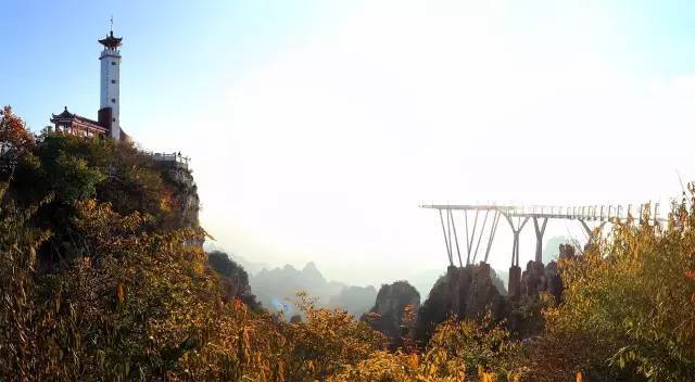 洛阳玻璃栈道一日游,洛阳木桑岭玻璃栈道