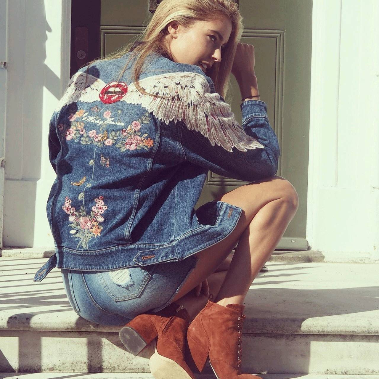 有没有版型好看的牛仔外套,早春必备款牛仔外套