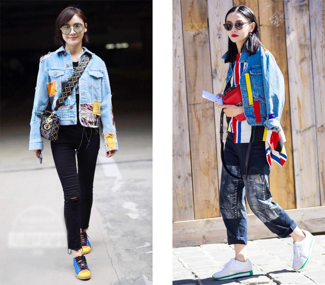 有没有版型好看的牛仔外套,早春必备款牛仔外套