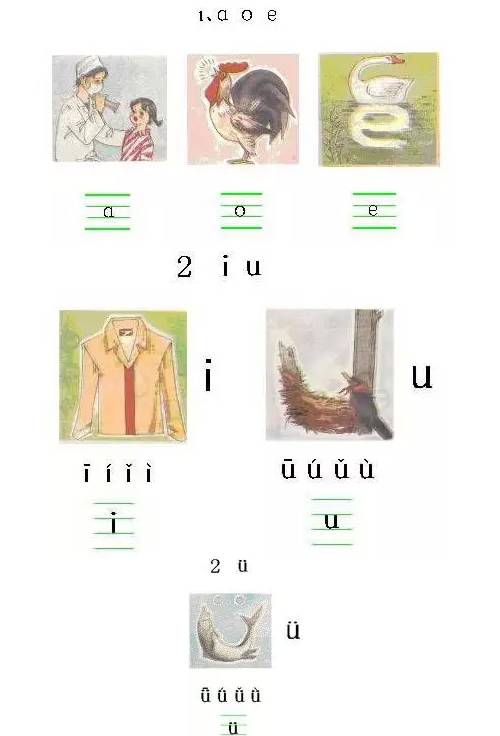 你学的拼音是什么,学拼音必会的24个韵母