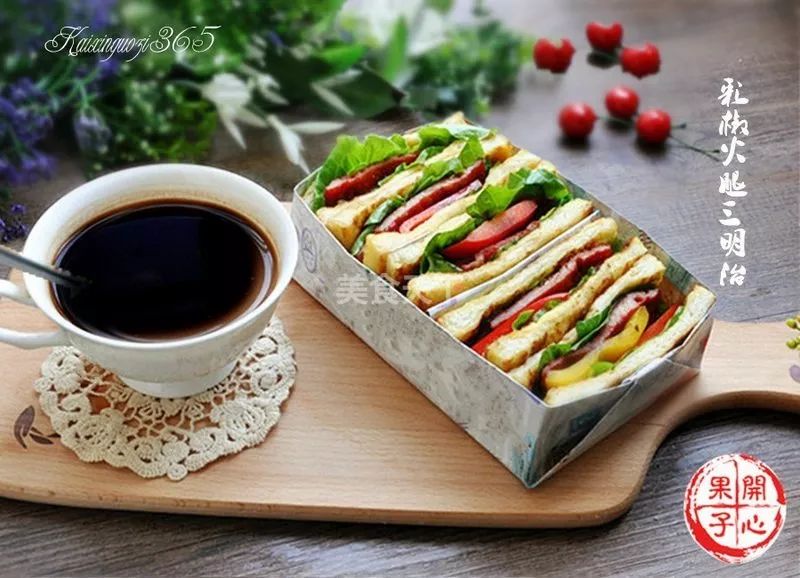 三明治100种简易懒人早餐,20种三明治做法