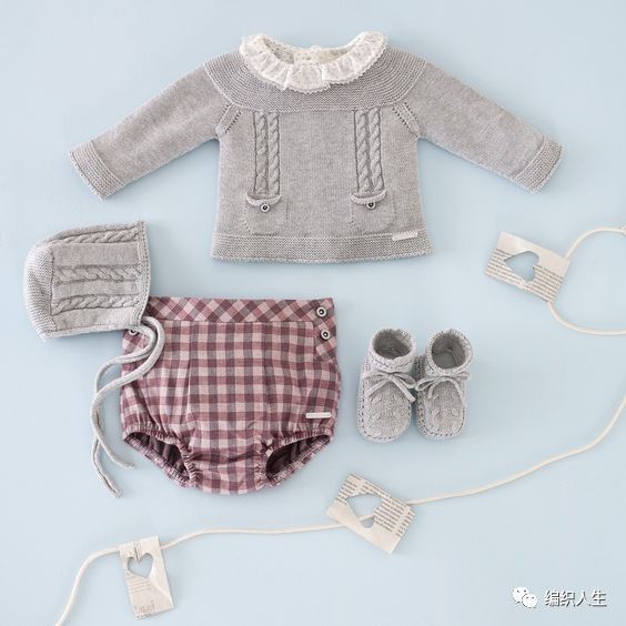 2-3岁宝宝毛衣怎么织,男女都可织的毛衣款式