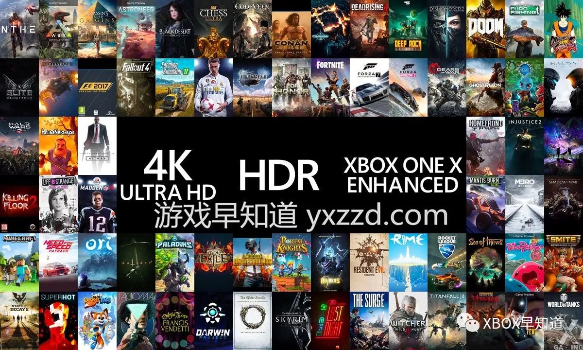 xboxonex支持哪些4k游戏,xboxonex详细尺寸