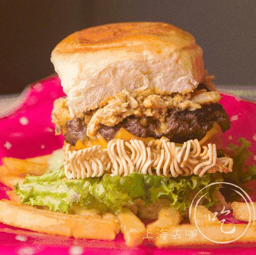 一个汉堡吃出两个螃蟹,大闸蟹汉堡