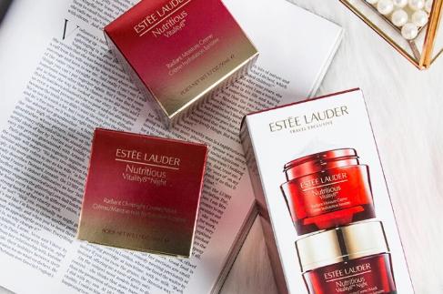 雅诗兰黛红石榴日晚霜套盒新老版,雅诗兰黛红石榴日霜晚霜套