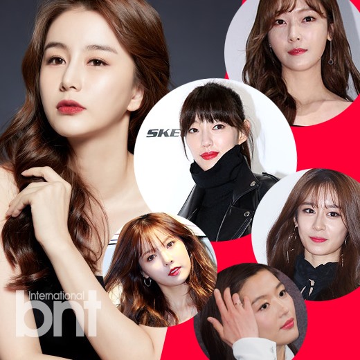 最新韩国女星妆容,韩国女性妆容100年演变