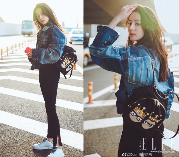 马思纯黑白格子外套,马思纯灯芯绒外套