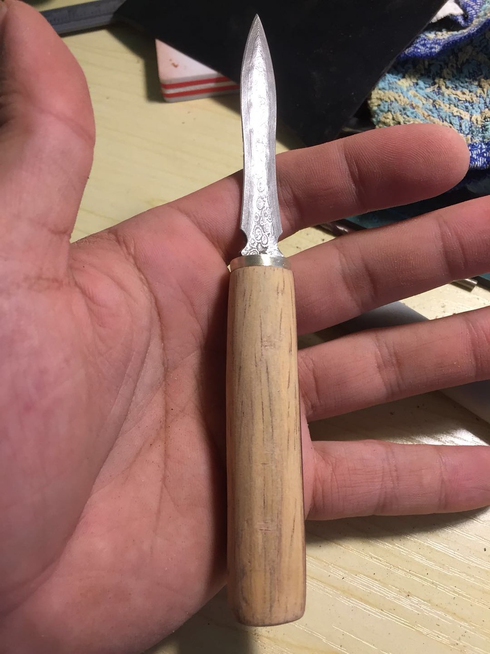 豆瓣日记:高兴哥手把手教你玩木头之『大马士革茶刀见过没？』