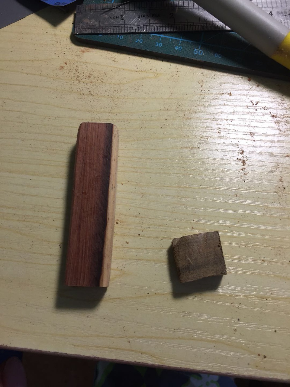 豆瓣日记:高兴哥手把手教你玩木头之『大马士革茶刀见过没？』