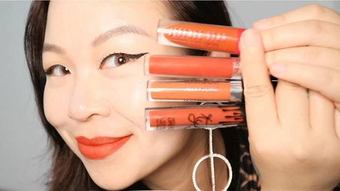 玻璃唇vs哑光唇,珠光唇和哑光唇区别