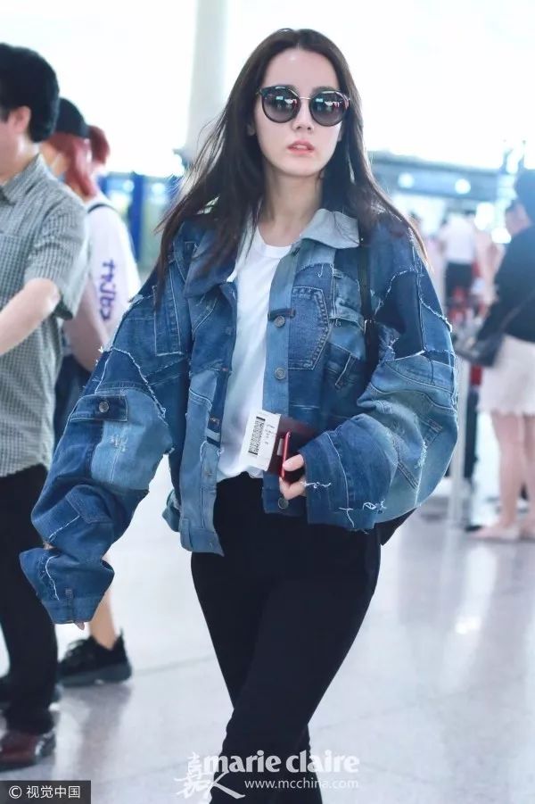 热巴宋茜再度撞衫,迪丽热巴宋茜连体衣