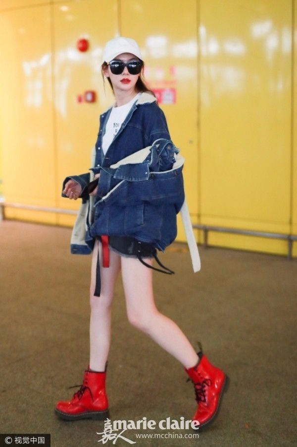 热巴宋茜再度撞衫,迪丽热巴宋茜连体衣