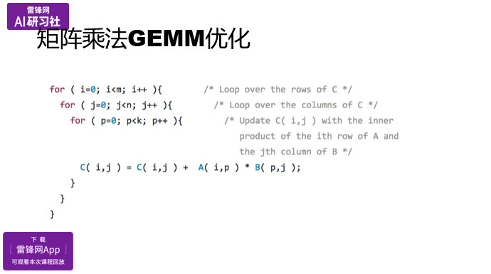 OpenBLAS项目与矩阵乘法优化|AI研习社