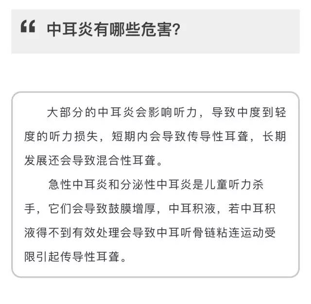 耳朵里疼痛是中耳炎吗,健康讲堂